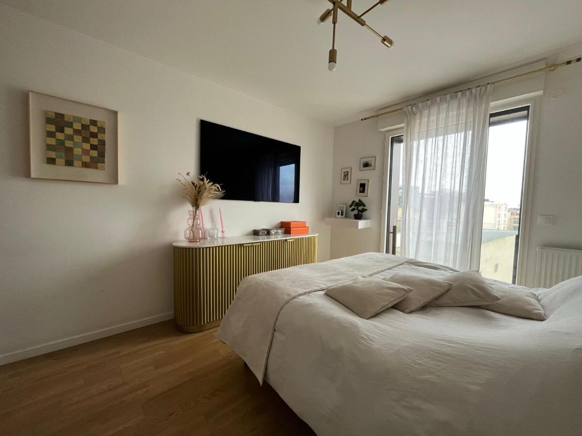Appartement Luxueux Climatise Avec Terrasse, 6 Couchages - 17Eme Arrondissement De Paris Clichy Exterior foto